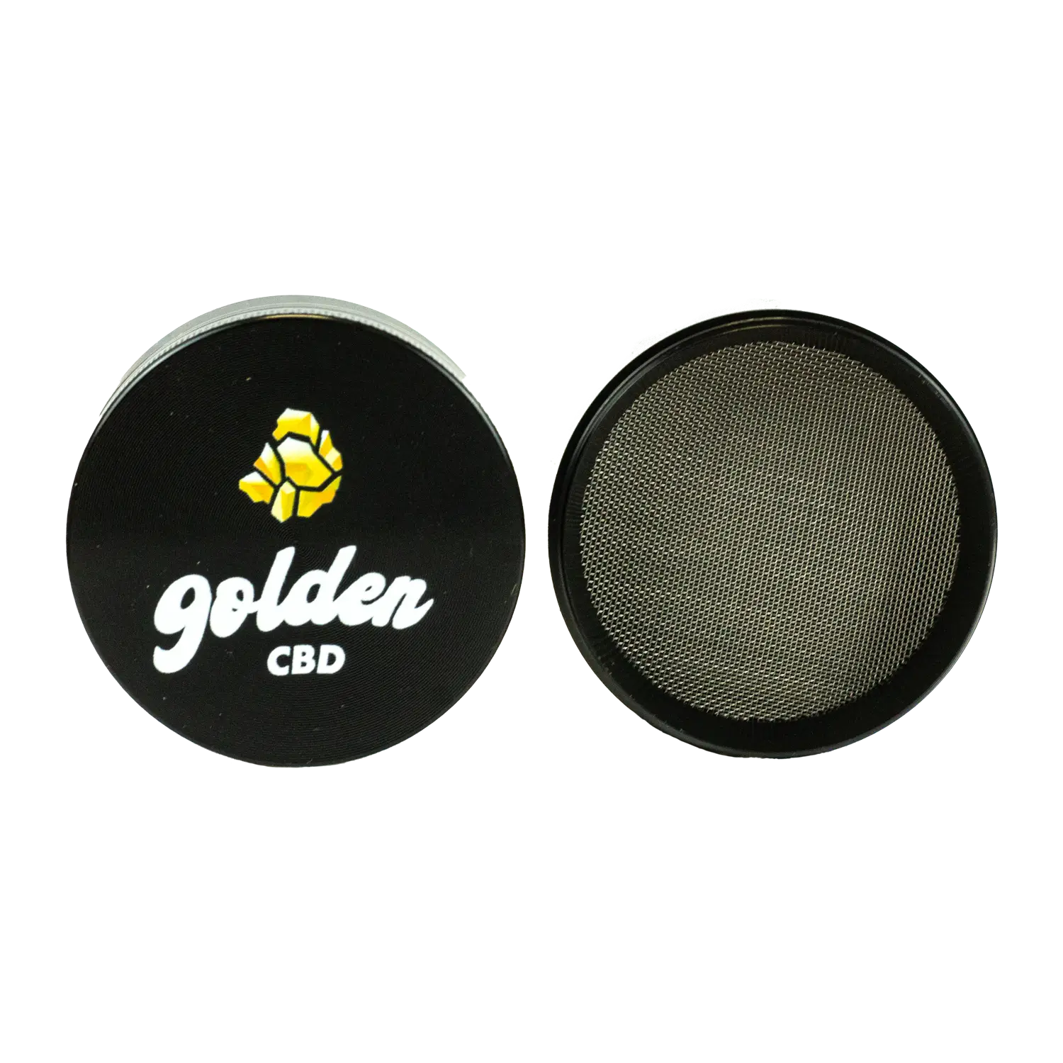 Grinder GoldenCBD Alu Noir – Image 2