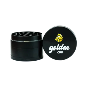Grinder GoldenCBD Alu Noir