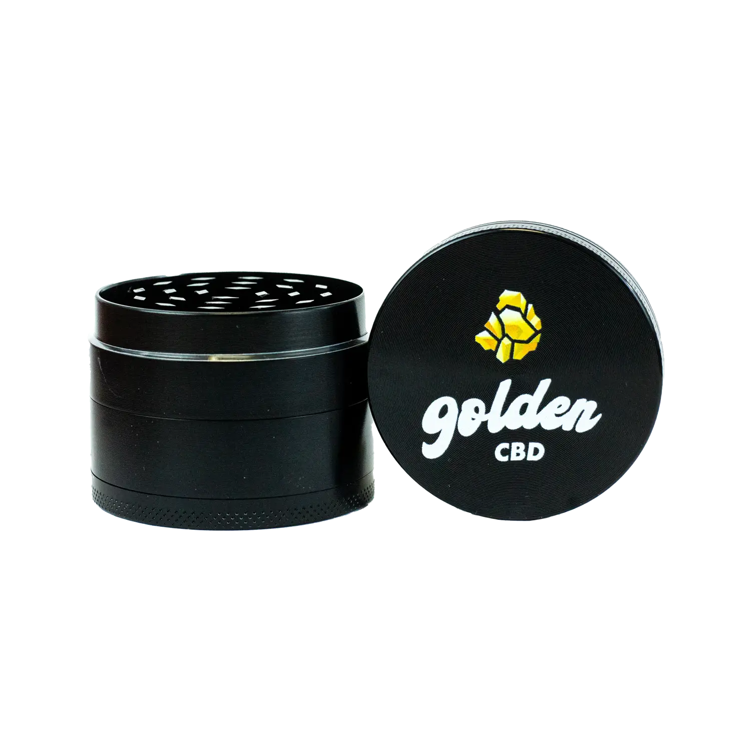 Grinder GoldenCBD Alu Noir