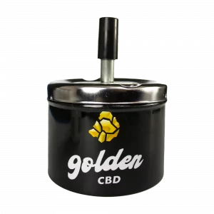 Cendrier Poussoir GoldenCBD