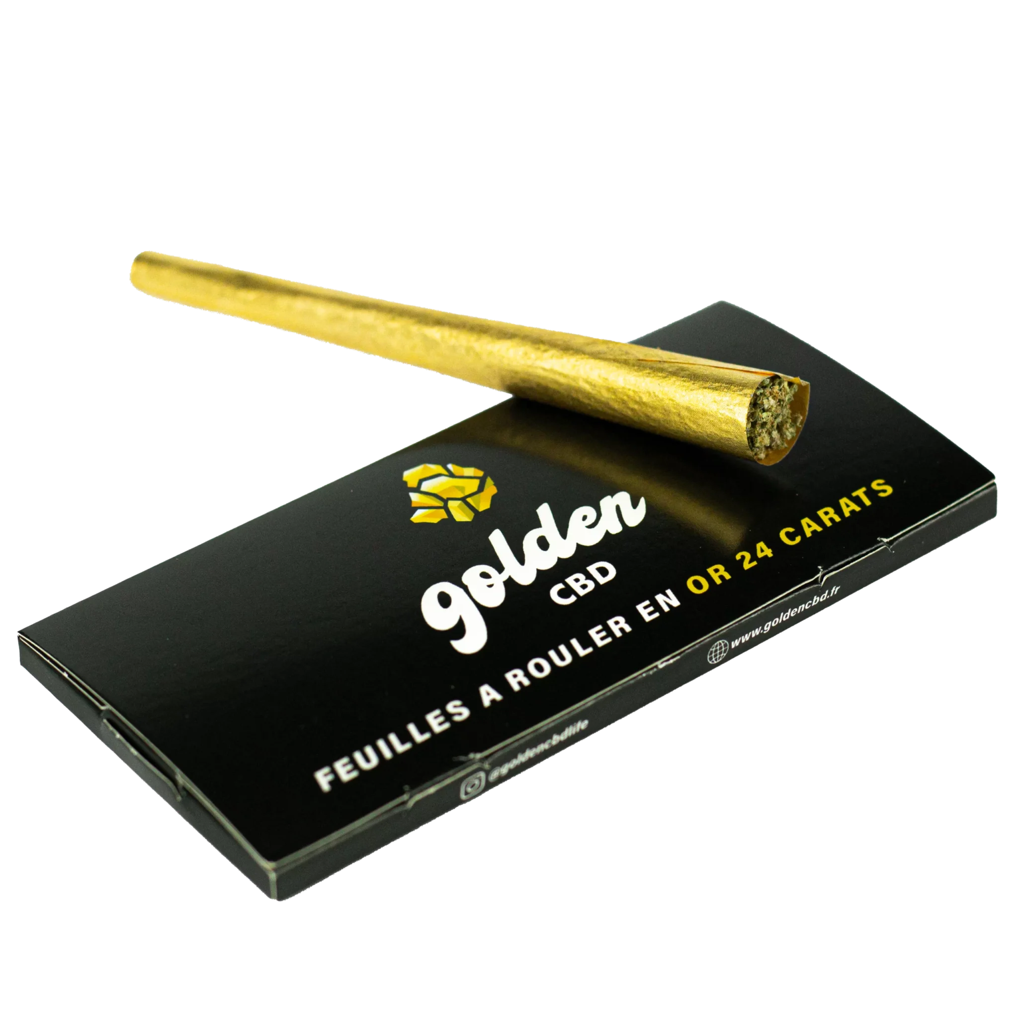 Feuille en OR 24 CARATS